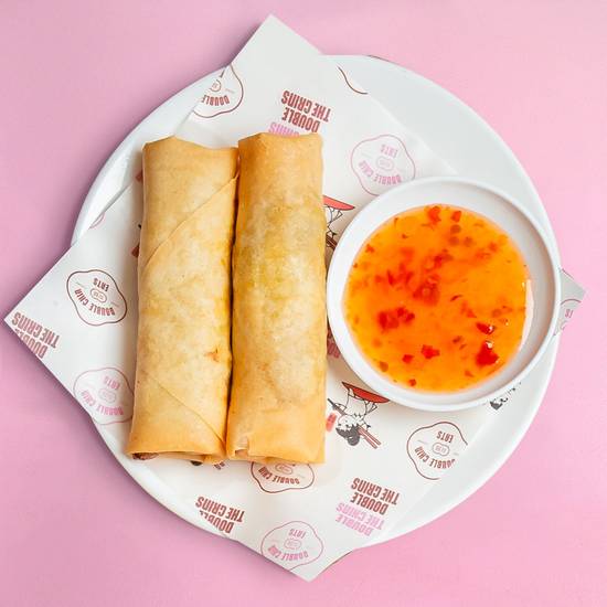 Vegetarian Spring Roll (2rolls) 素菜春卷（2卷）